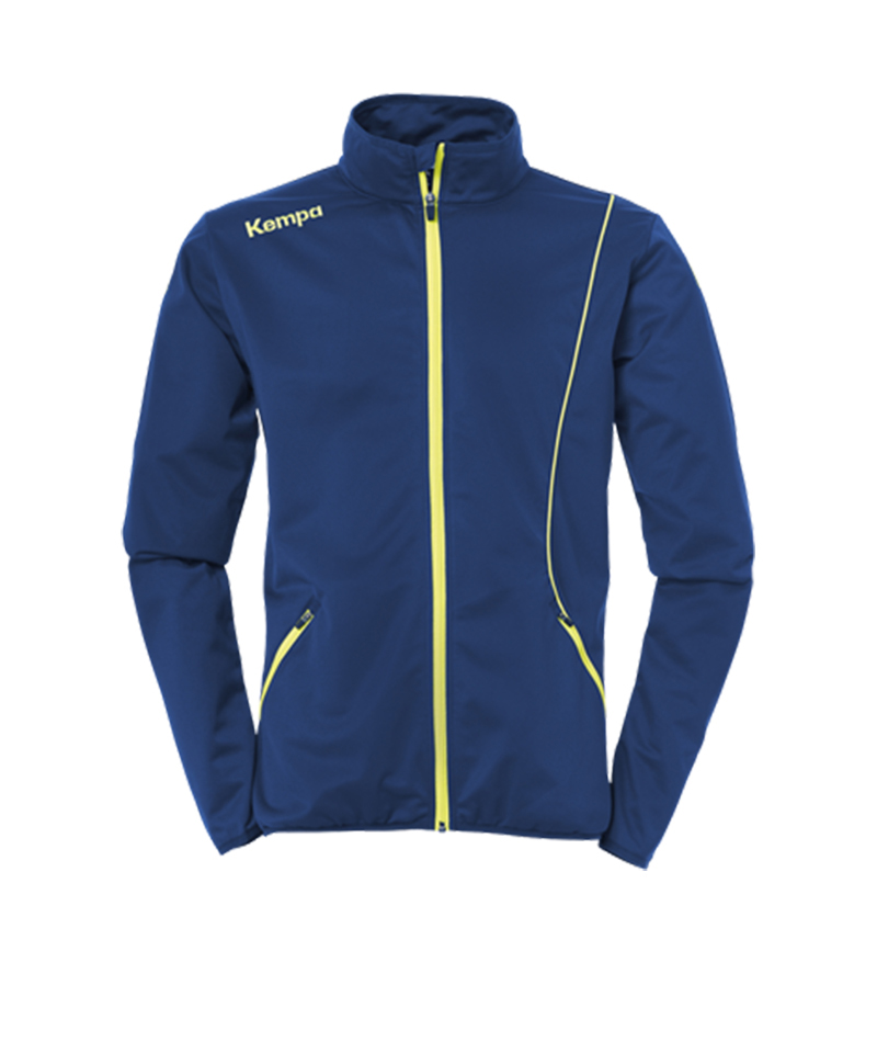 Kempa Curve Classic Jacket Jacke Blau Gelb F09