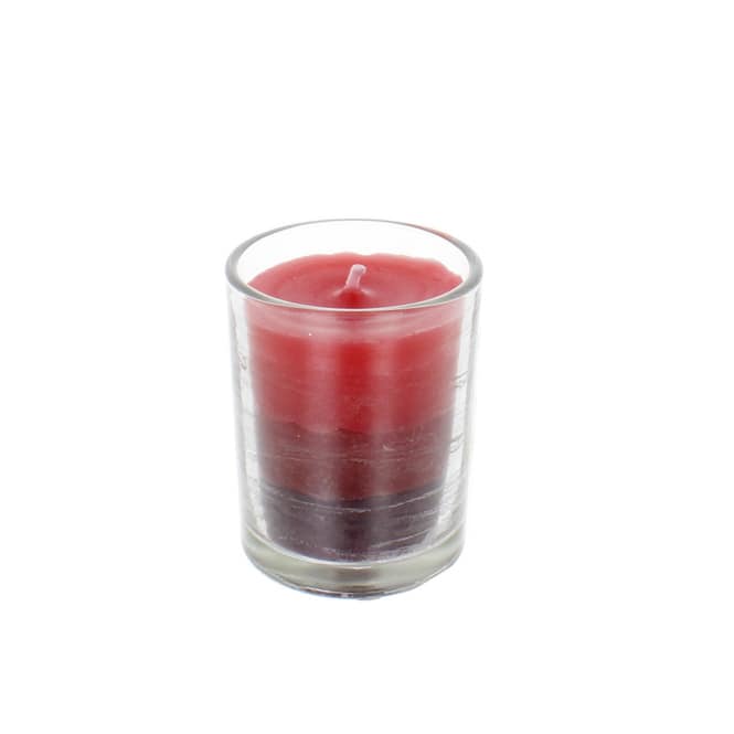 Kerze im Glas - Black Cherry - ca. 5 x 6,5 cm