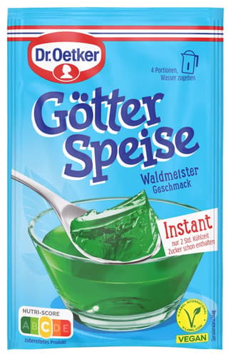 Dr. Oetker Instant Götterspeise Waldmeister