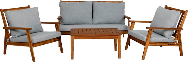 byLIVING Gartenlounge-Set »LA PALMA« Set, Lounge -Set, Gartenmöbel-Set, FSC®-zertifiziertes Massivholz, 11 Stk. tlg. aus massivem Akazienholz mit gemütlichen Sitz- und Rückenkissen