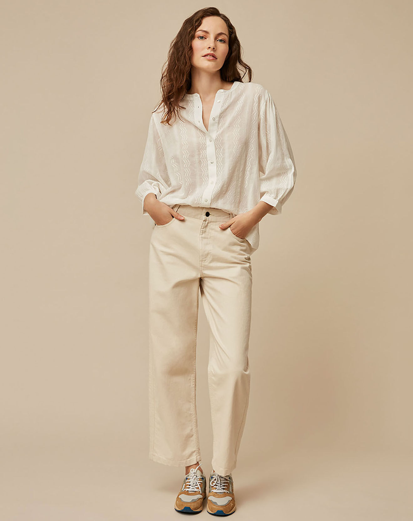 Harris Wilson Chemise Caissy blanche