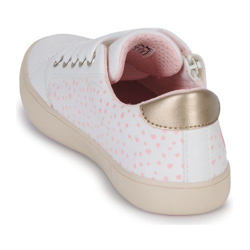 Geox - J GISLI GIRL B - Blanc / Rose