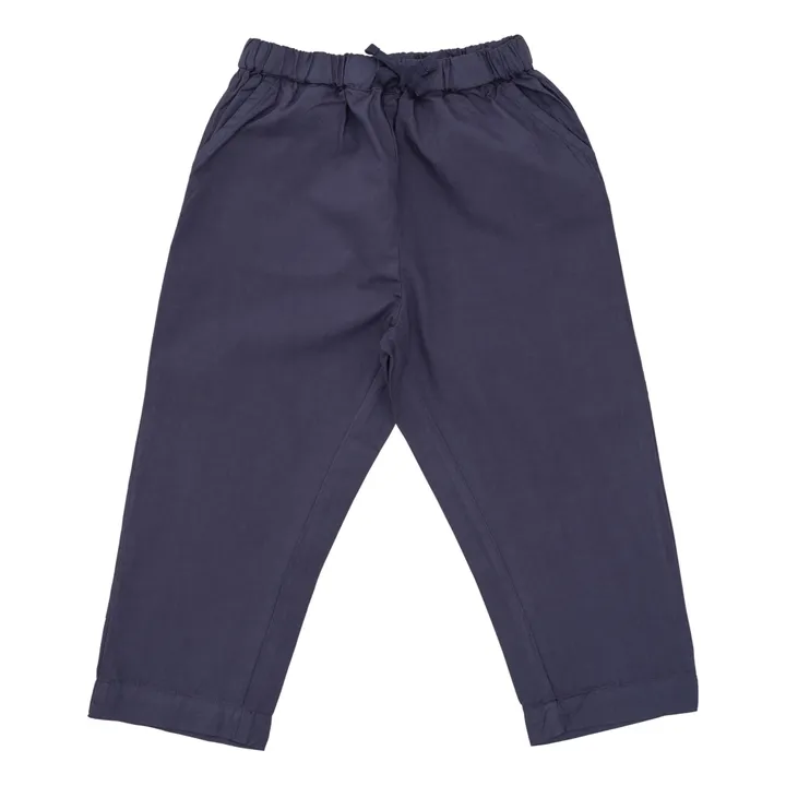 Copenhagen Colors Pantalon Popeline | Bleu marine