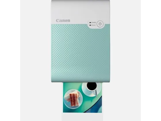 Canon SELPHY Square QX10 - Printer - farve - farvesublimering - 72 x 85 mm op til 0.7 min./side (farve) - Wi-Fi - grøn