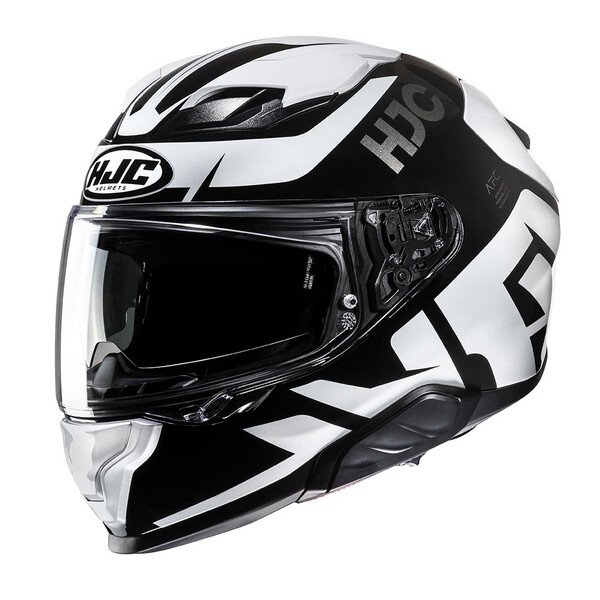 HJC - Casque F71 Bard MC5 / Noir / Blanc / Brillant