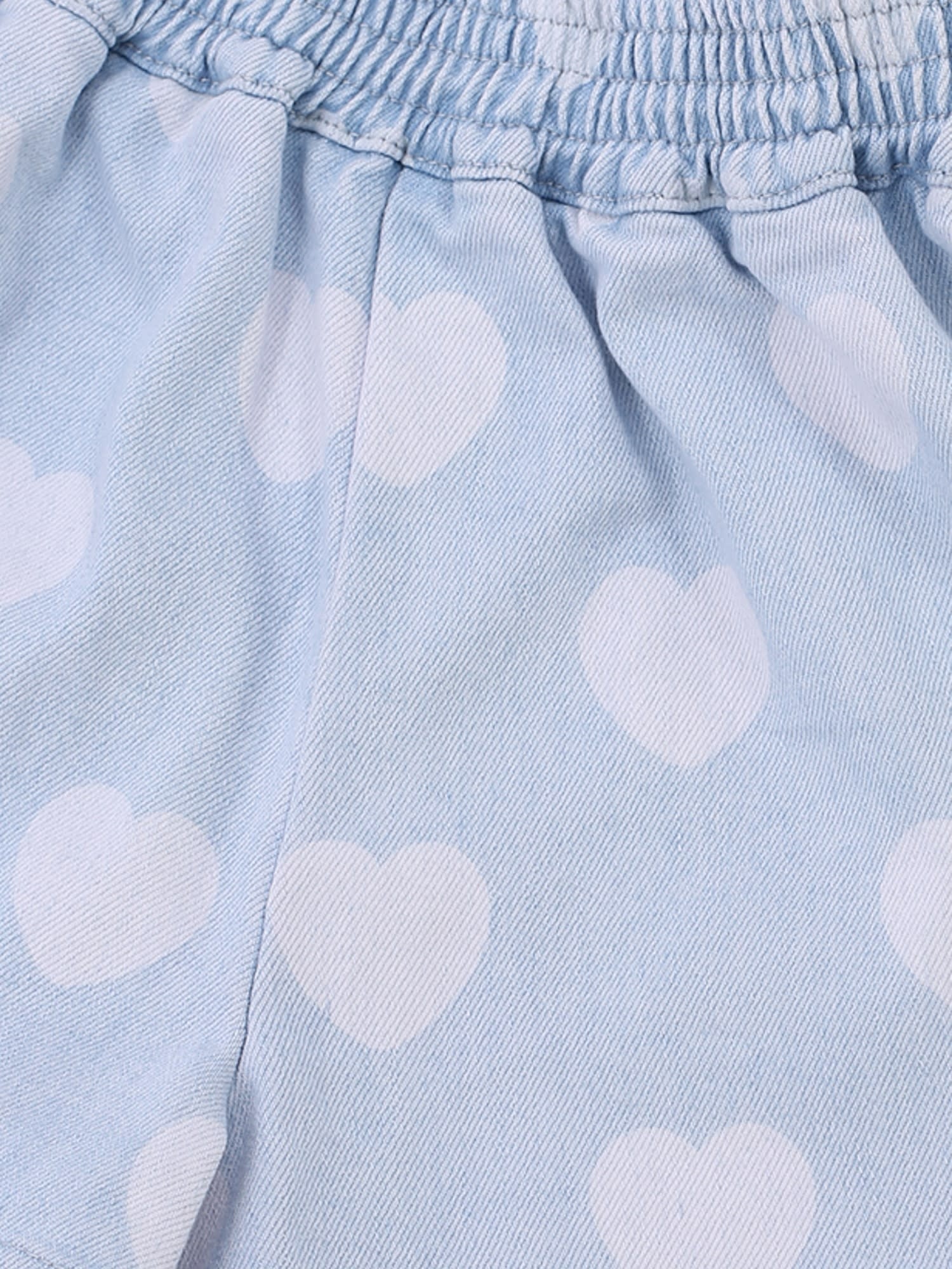 Looxs Looxs little heart denim shorts heart denim