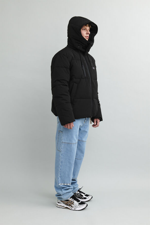 Barfod Excursion'' Boxy Logo Puffer Jacke Black