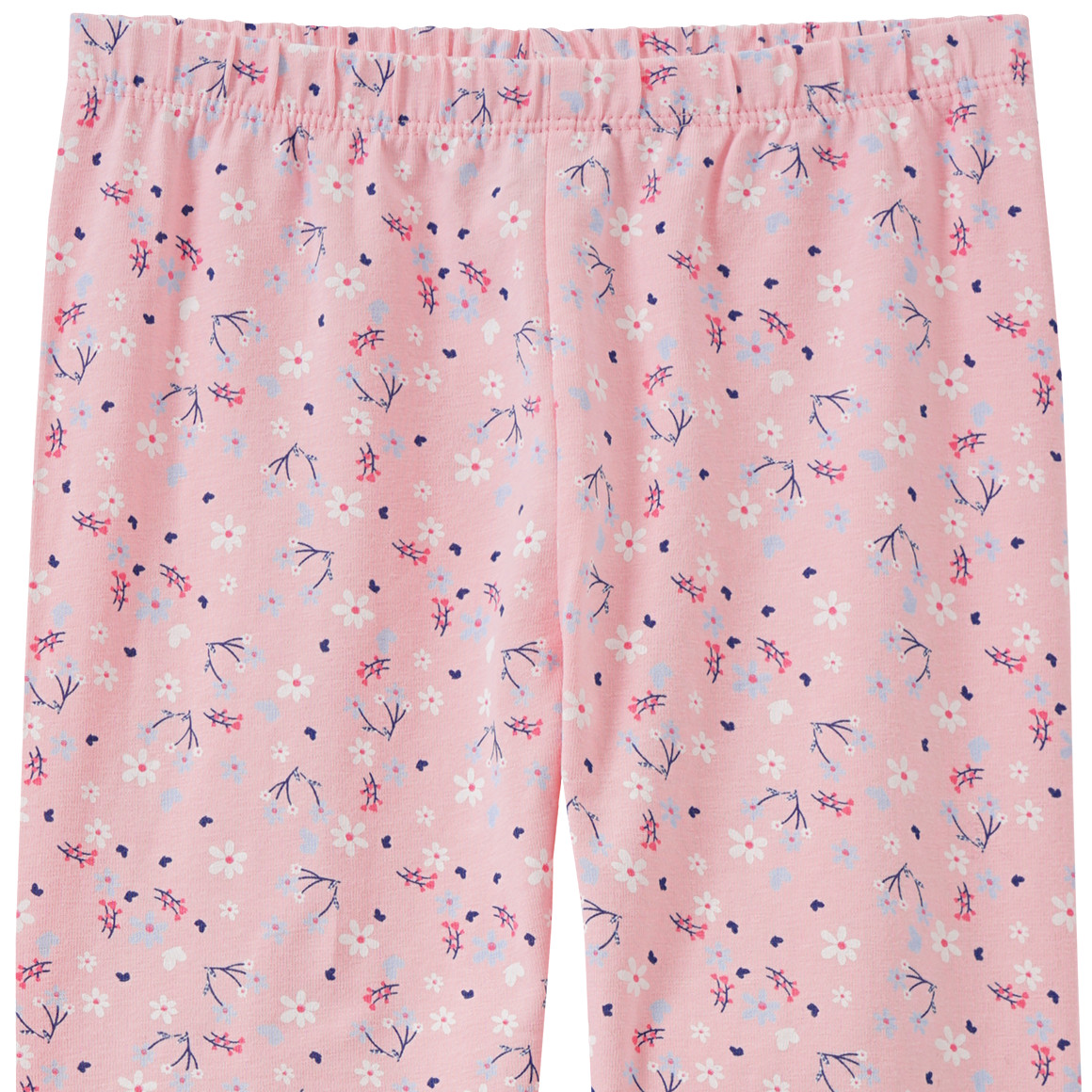 Topolino Mädchen Leggings mit Blumen Allover-Print rosa