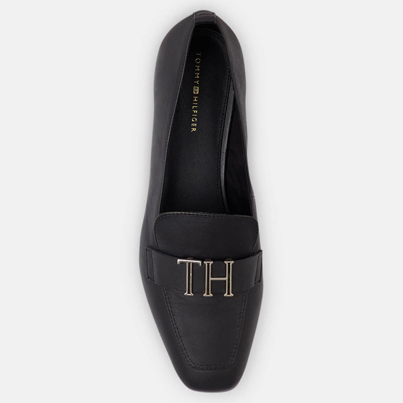 Tommy Hilfiger Mocassins en Cuir noirs