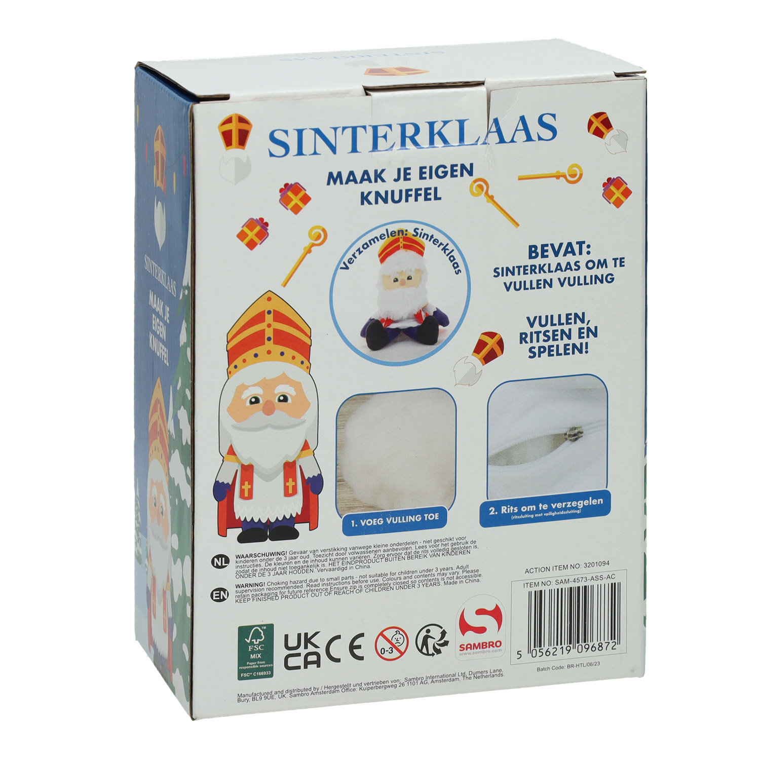 Maak je eigen Sinterklaas Knuffeltje