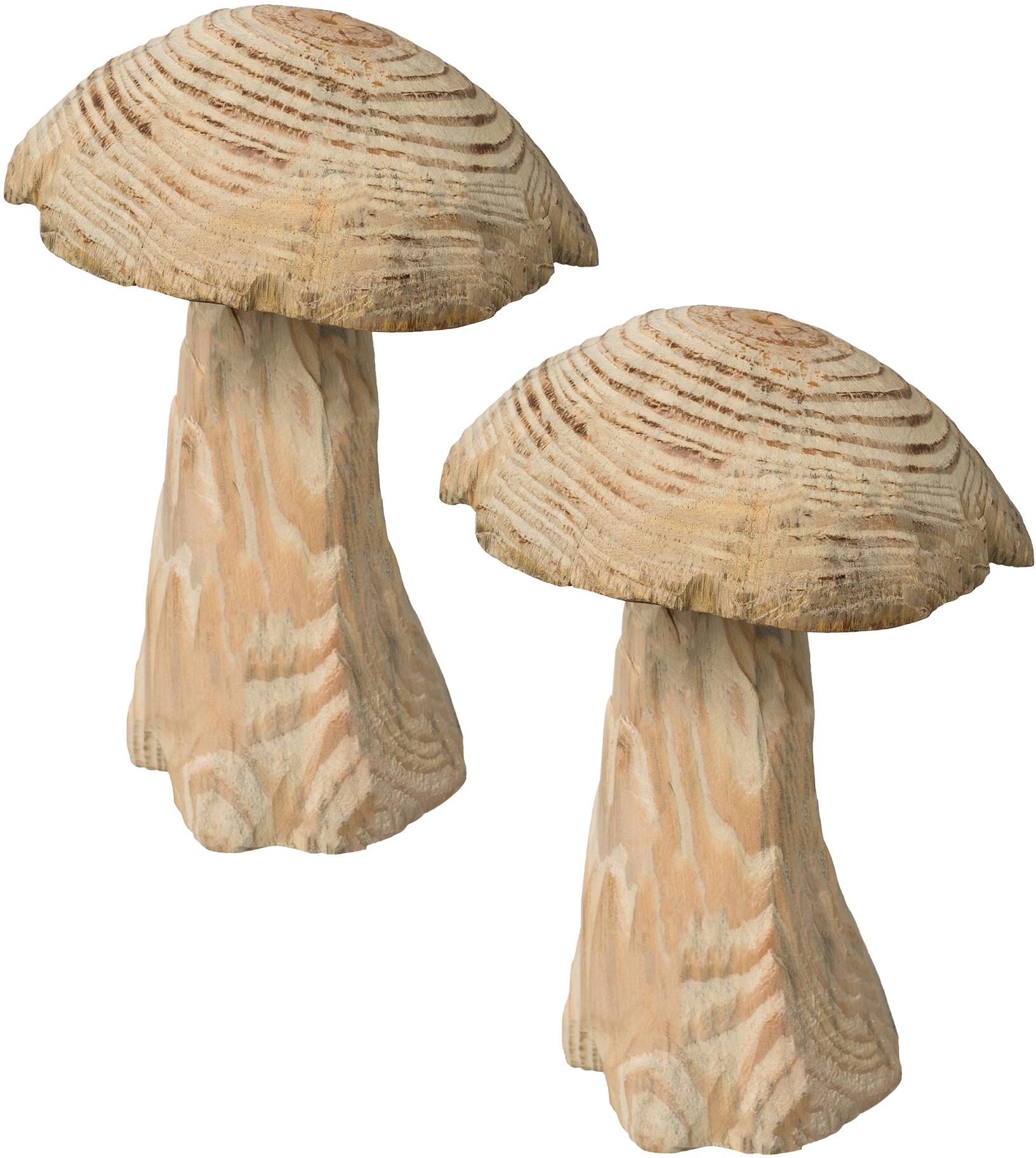 Creativ home Dekoobjekt »Pilz, Weihnachtsdeko« aus Holz, Höhe ca. 18 cm