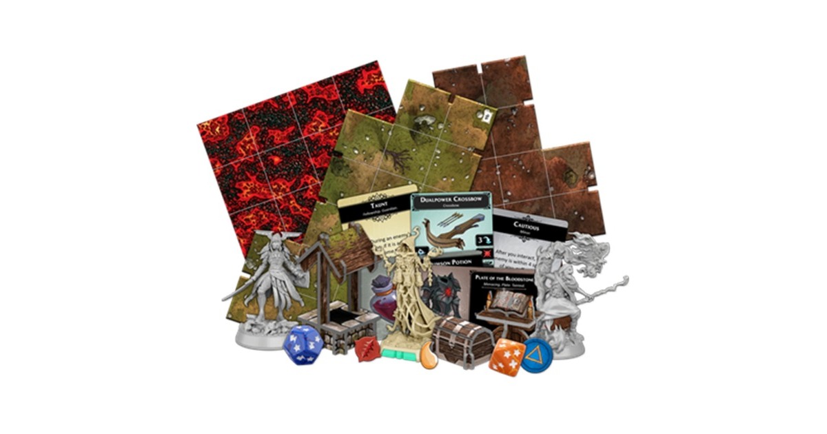 AsmodeeDescent: Legends of the Dark Bordspel  (Engels, 1 - 4 spelers, 180 - 240 minuten, Vanaf 14 jaar)