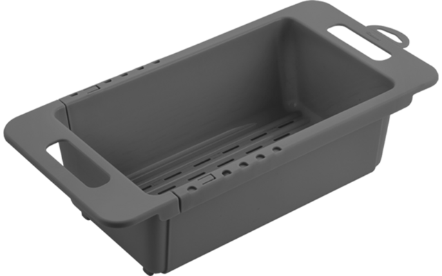 Metaltex Drain-Flex Abtropfkorb / Spülkorb ausziehbar 35 bis 52 cm