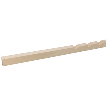 Keeplat vuren 18x29 mm, lengte 210 cm