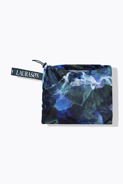 Funktions-Regencape, Unisex, Print, Kapuze