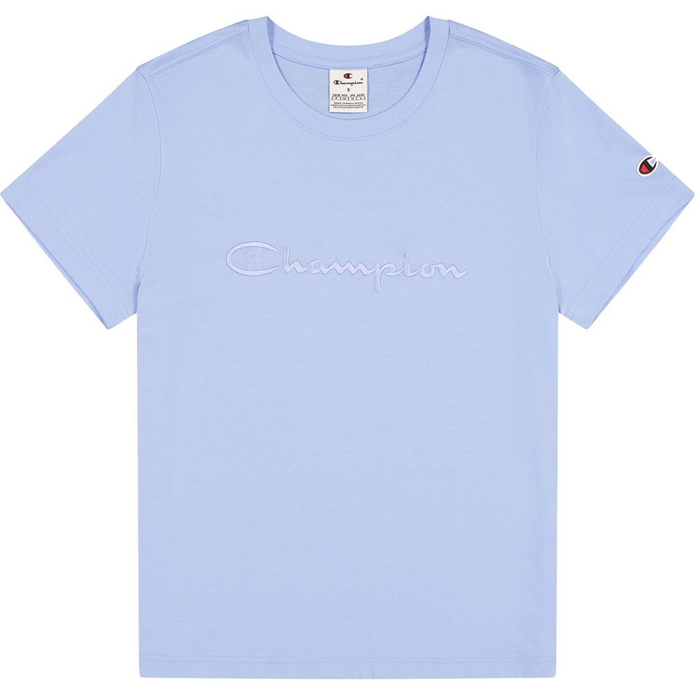 Champion T-Shirt Damen hellblau