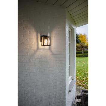 Lutec buitenlamp Shiva zwart