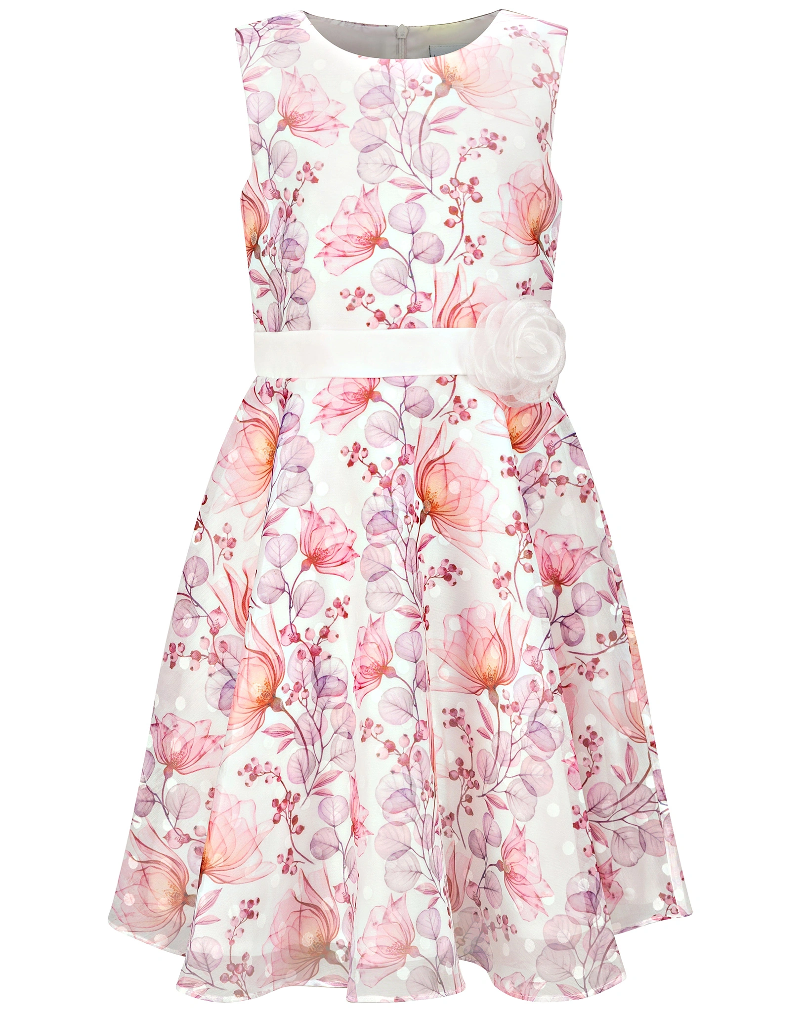 Kleid BRANCHES & BERRIES ärmellos in rose