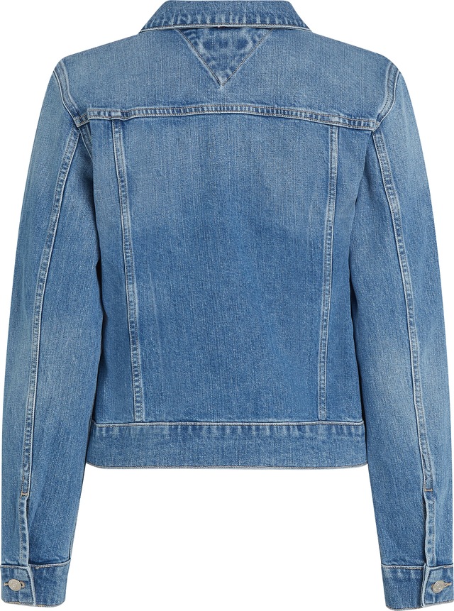 Tommy Hilfiger Jeansjacke »DNM SLIM JACKET UMA« in blauer Waschung