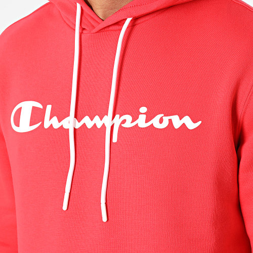 Sweat Capuche 218906 Rouge