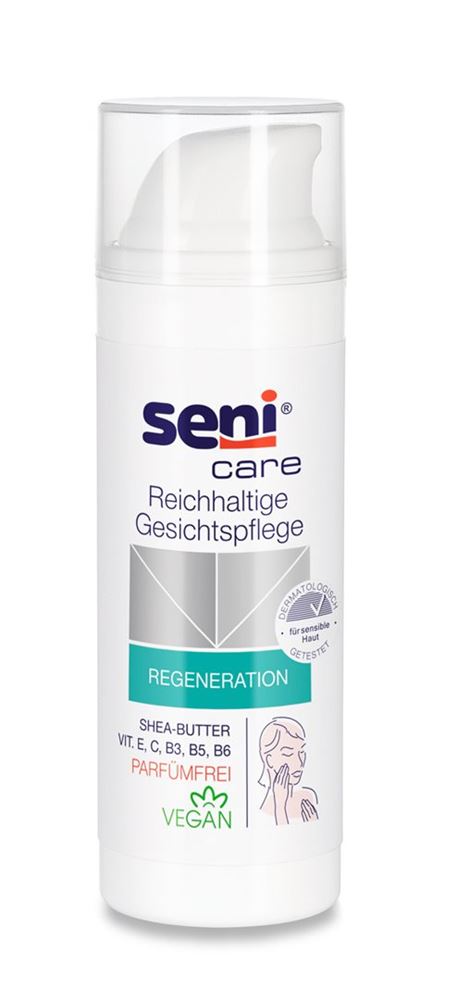 Seni Care Gesichtscreme<br>50 ml, Dispenser, Creme, reichhaltig