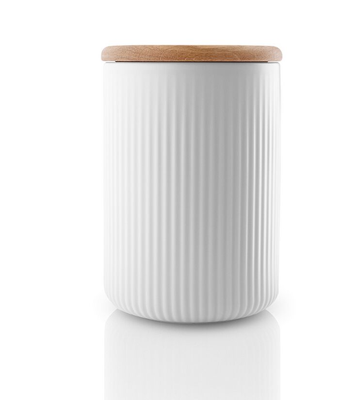 Eva Trio Opbevaringskrukke 1 l Legio Nova Hvid & beige
