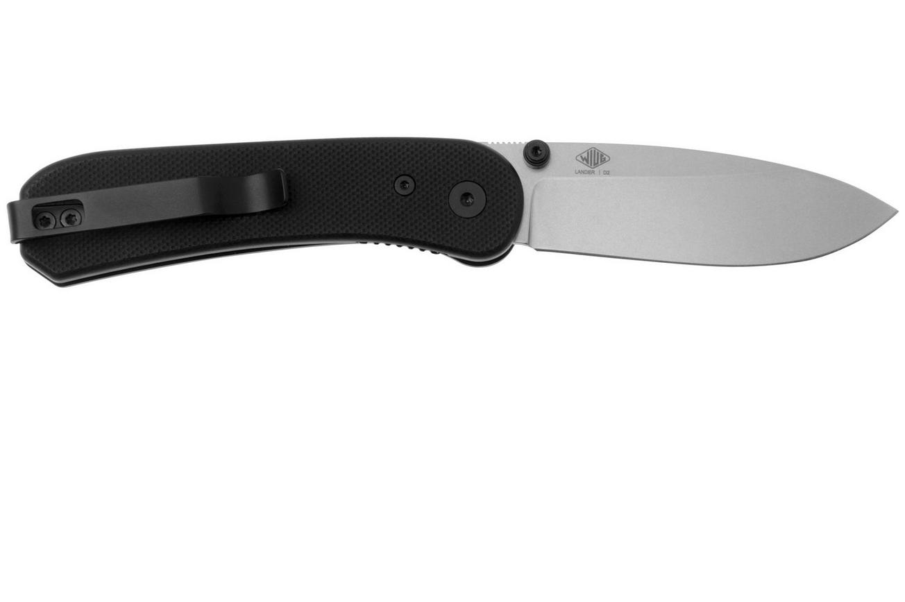 KNAFS Lander 1, KNAFS-00466, Black G10 zakmes