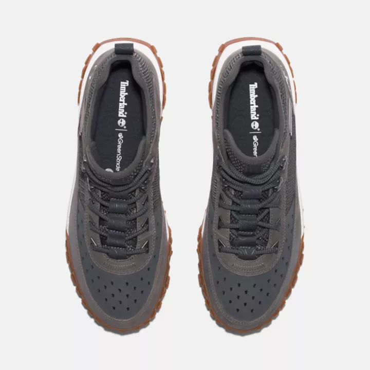 Bottine de randonnée GreenStride Motion 6 à lacets mi-haute pour homme en gris