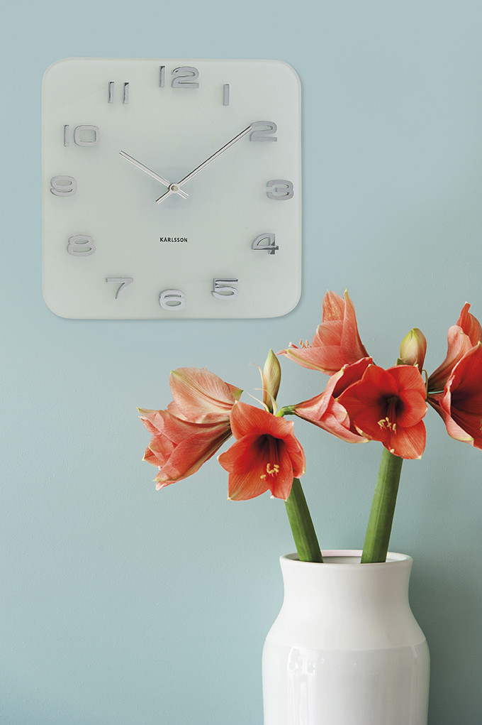 Wall Clock Vintage Squared KA4398 Black