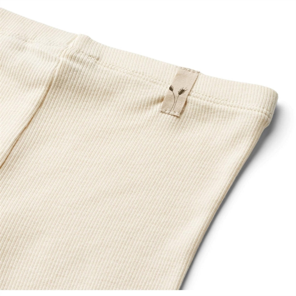 Cream Rib Shorts Sine - Wheat → Luksusbaby.dk