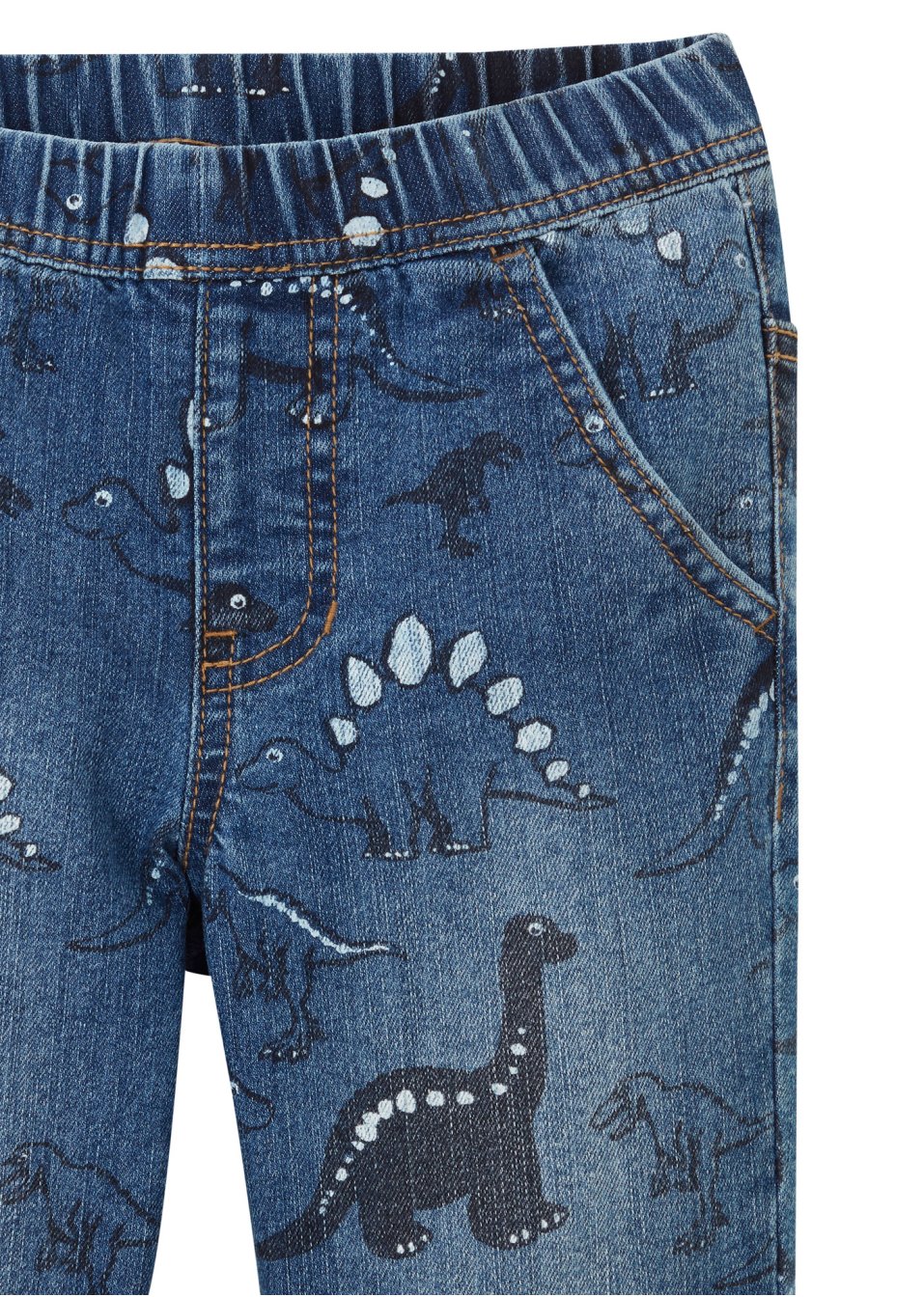 Jean sweat pour garçon avec imprimé, Slim Fit