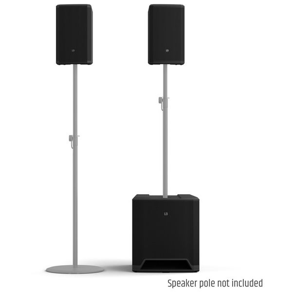 LD Systems Dave 15 G4X Stand Bundle