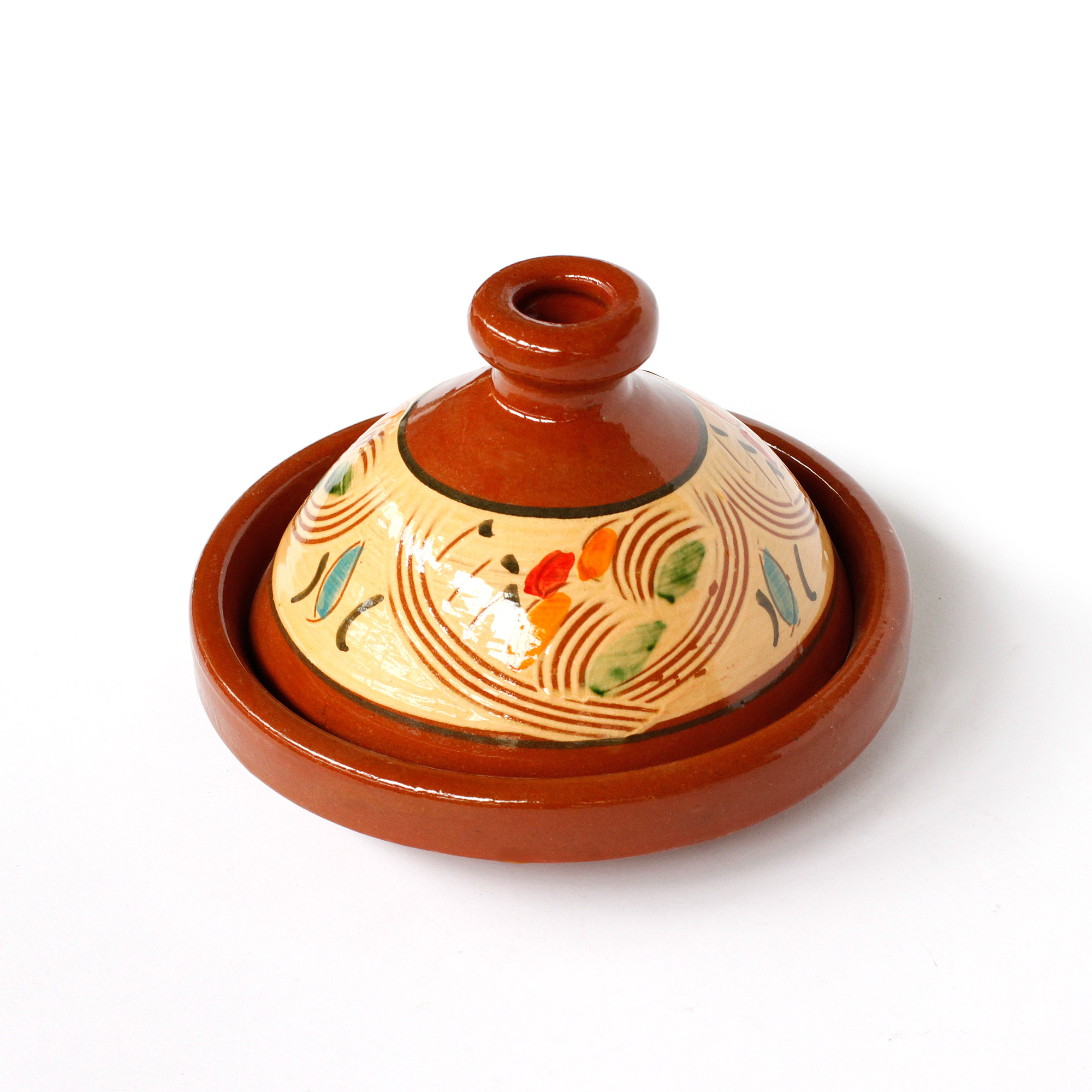 Tajine 'Temara', braun, multicolor, Ø 20 cm zu 9,00