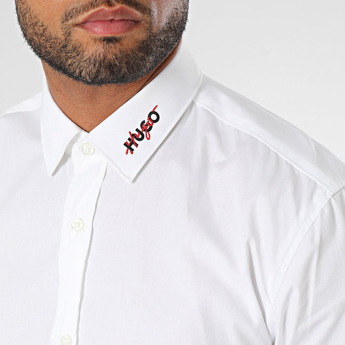 Chemise Manches Longues Elisha 02 50495087 Blanc