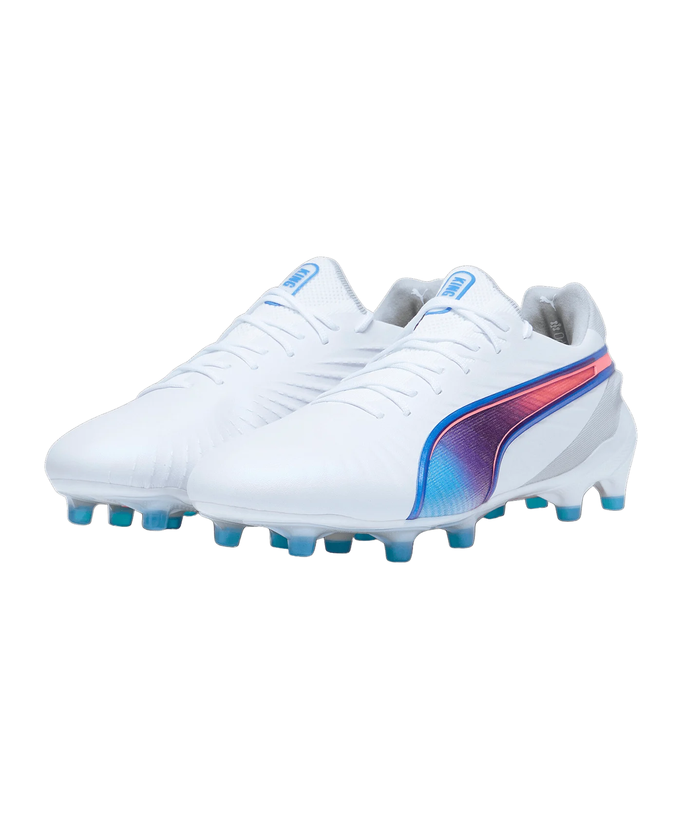 PUMA KING Ultimate FG/AG Formula Damen Weiss Blau F01