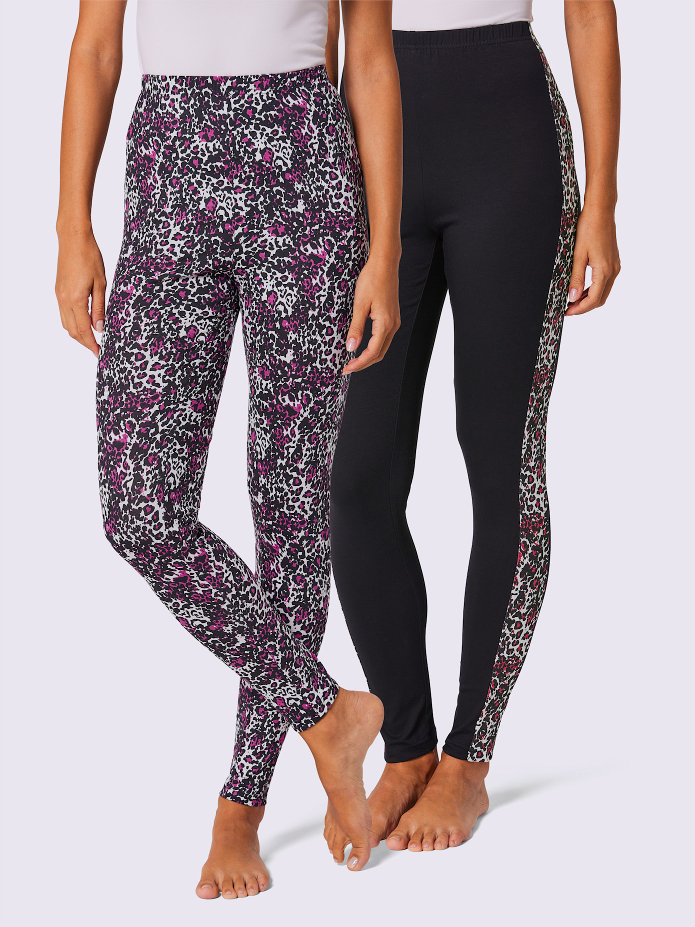 Legging jersey fin