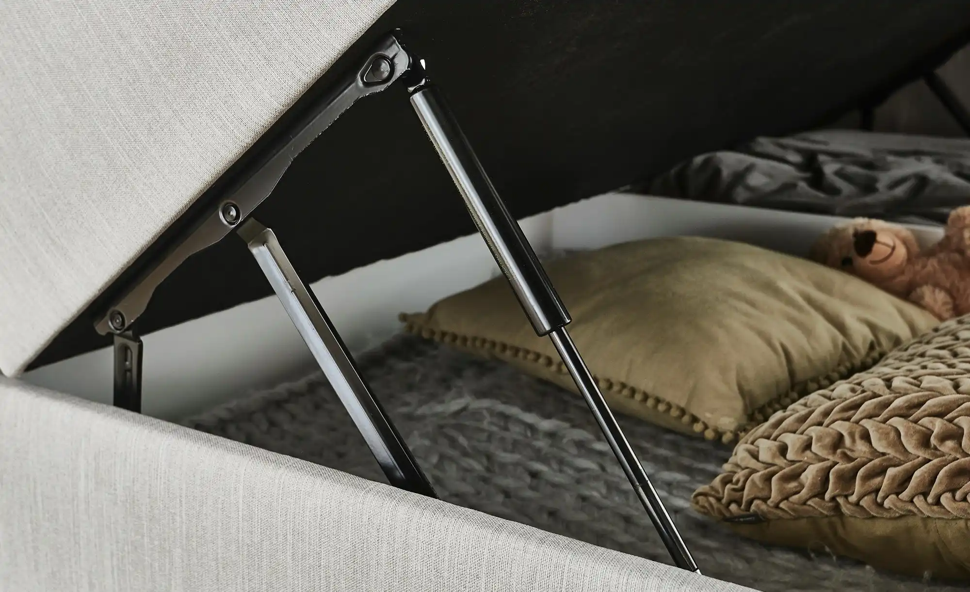 maison bleue Boxspringbett mit Bettkasten Mara