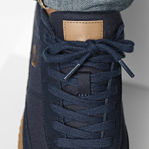 Baskets Veloce II Twill 2320397 Dress Blue Tobacco Brown