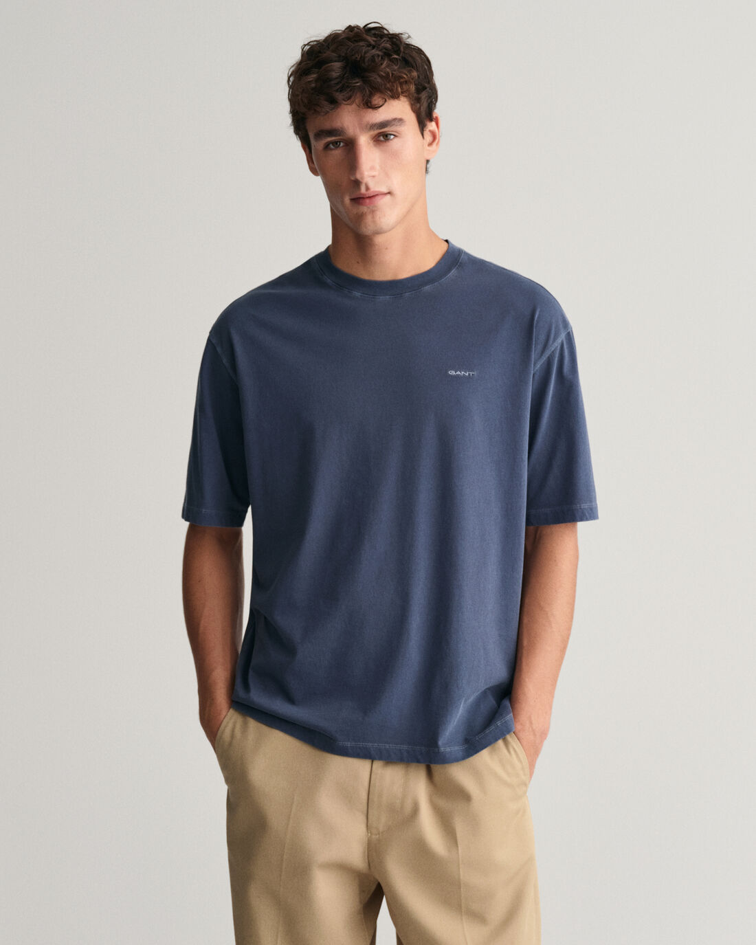 Sunfaded T-Shirt Men's Navy Blue