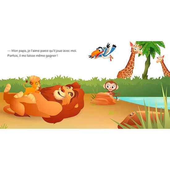 Mes Premières Histoires - Simba aime son papa   de               Hachette Jeunesse Disney