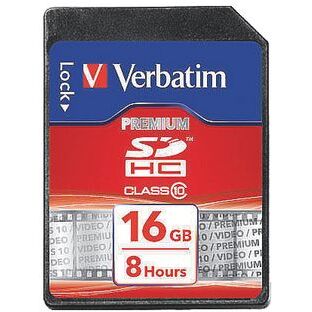 Carte mémoire SDHC Verbatim16 Go - classe 10