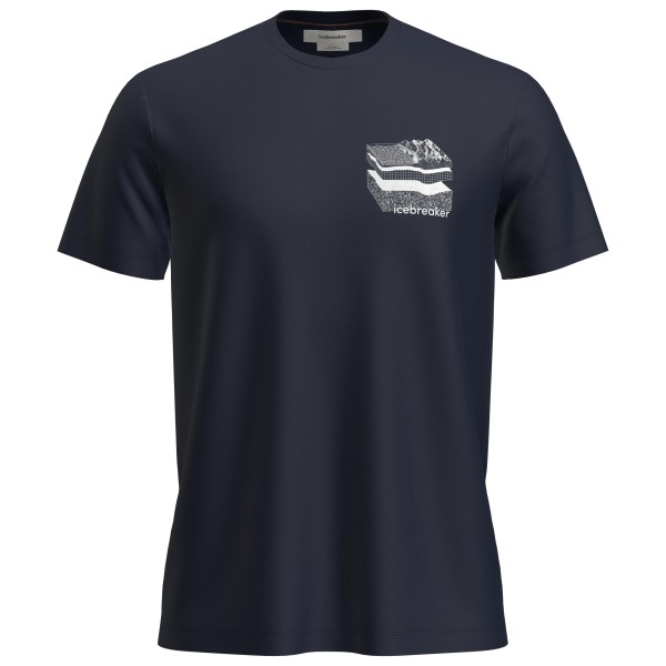 Icebreaker - Merino 150 Tech Lite S/S Tee Evolving Layers - Haut en mérinos