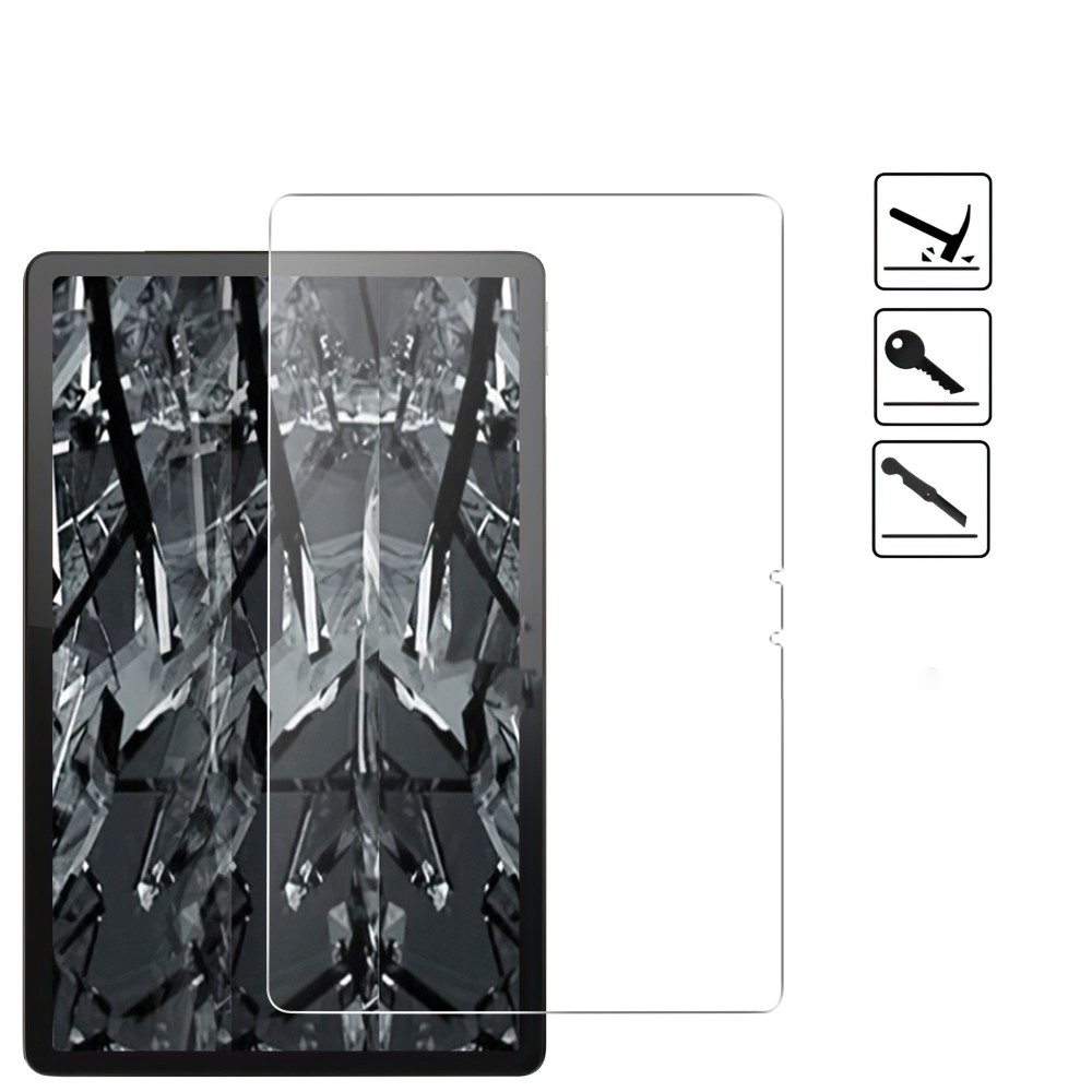 Samsung Galaxy Tab Active4 Pro Full-Screen Vollbild Panzer Glas Display Schutz - Transparent