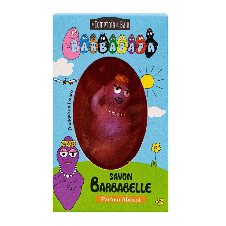 Barbapapa savon Barbabelle abricot 87g