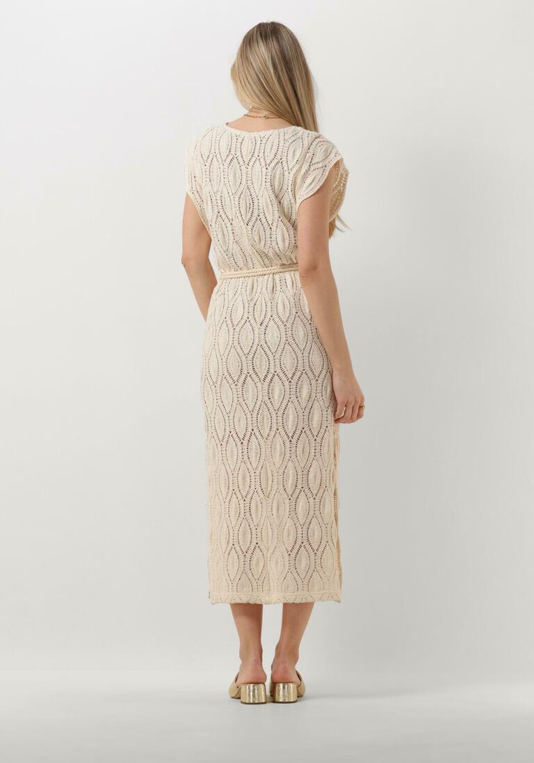 CAROLINE BISS creme caroline biss midi jurk 1140/34