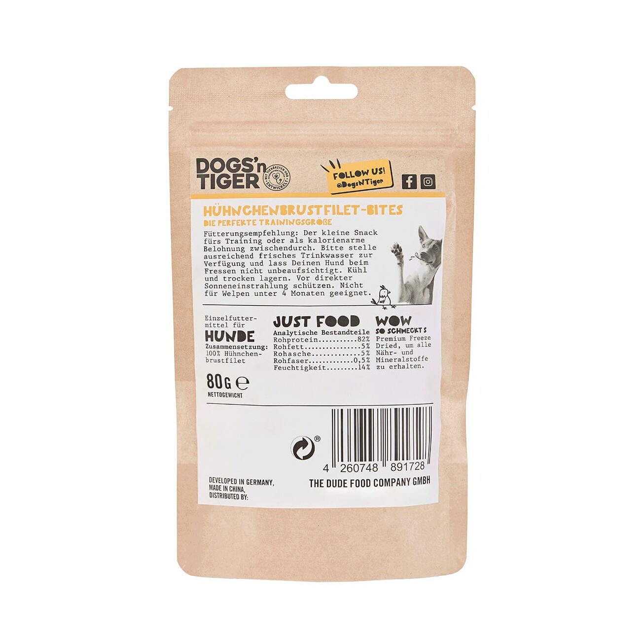 Dogs'n Tiger Fatzke | Huhn 320 g