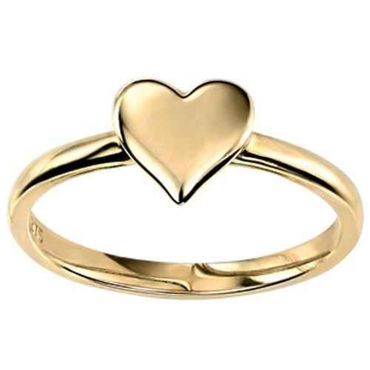 Bague Coeur en or 375/1000 carat