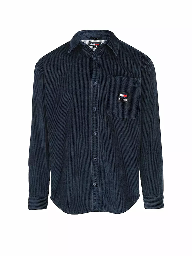 TOMMY JEANS Overshirt dunkelblau
