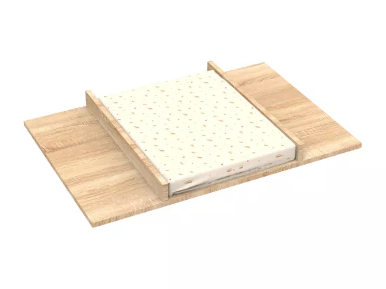 Plan à langer pour commode en bois