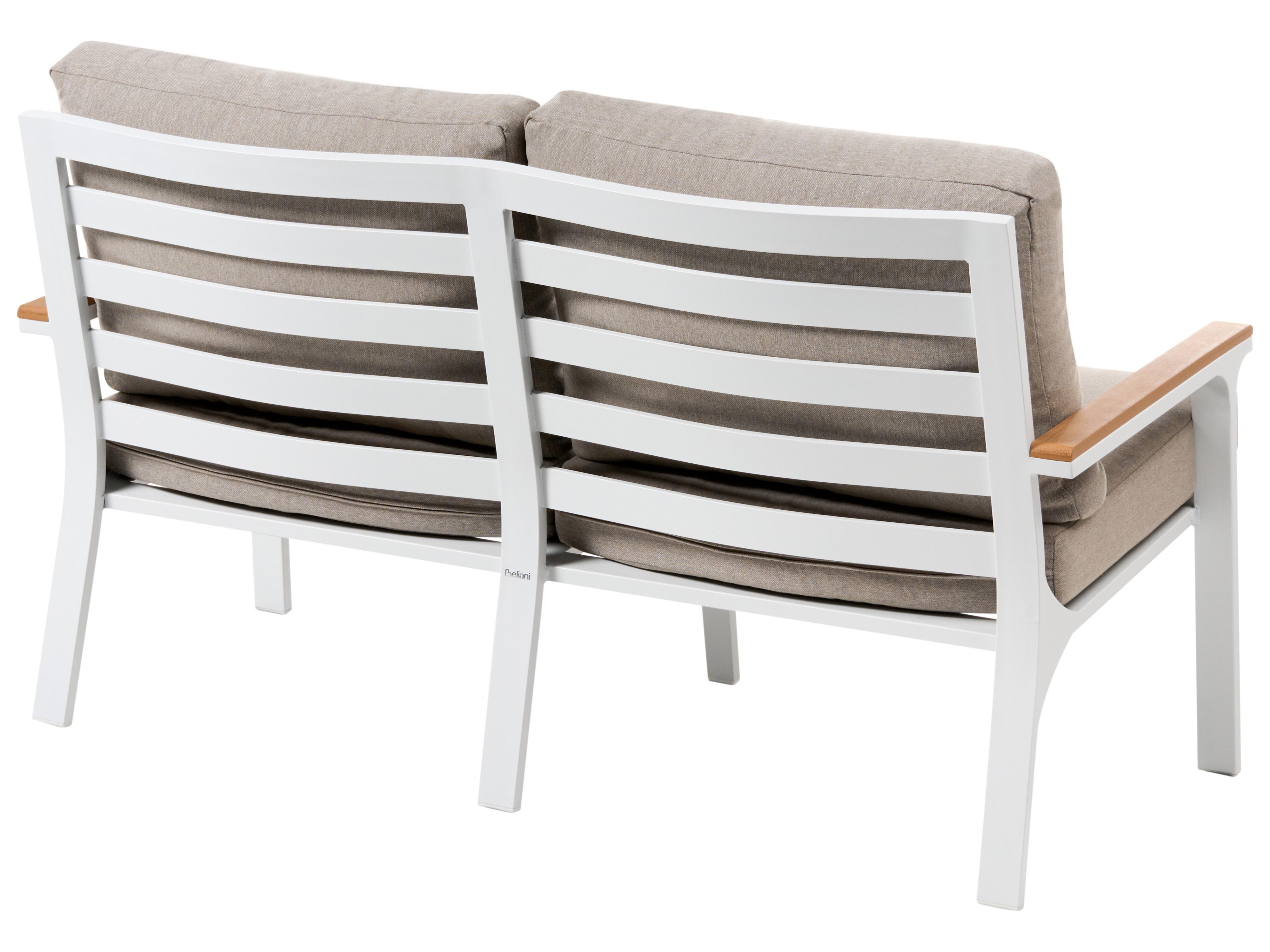 Loungeset met tafel 4-zits ORERO Taupe
